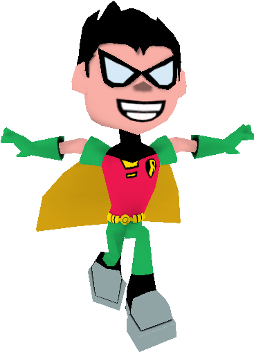 Roblox Animated Character Robin Costume PNG