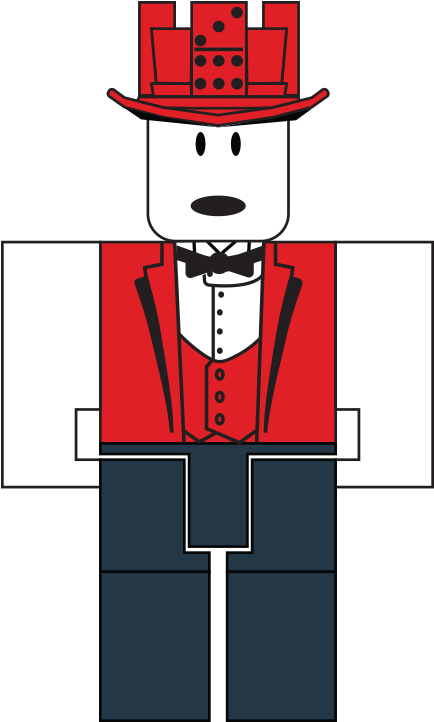 Roblox Characterin Formal Attire PNG