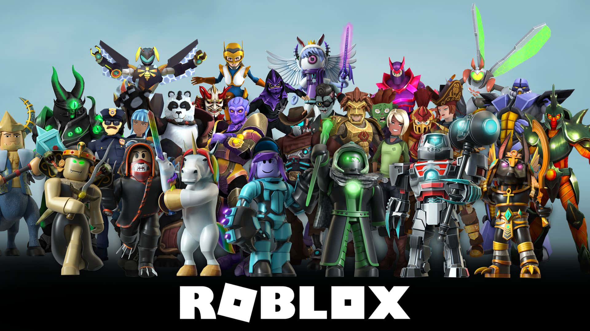 Roblox Characters Showcase Wallpaper