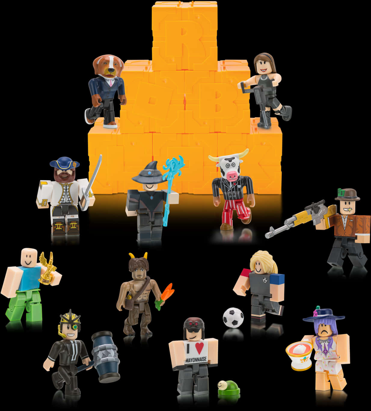 Roblox Characters Showcase PNG