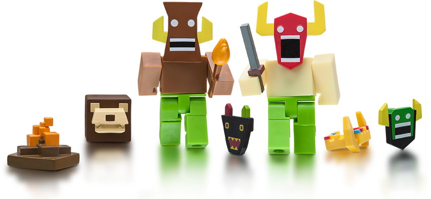 Roblox Character Figurines Collection PNG