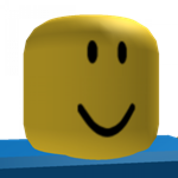 Roblox Classic Smile Avatar Head PNG