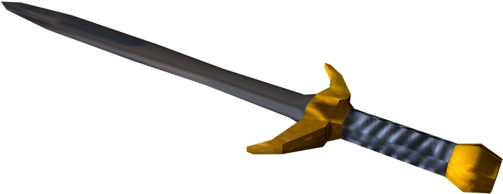 Roblox Classic Sword Render PNG