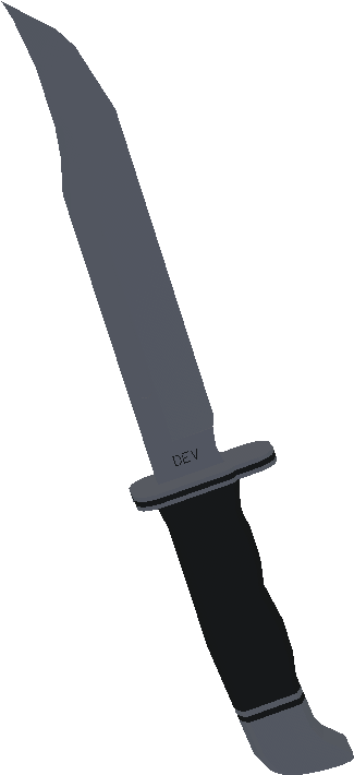 Roblox Dev Knife Graphic PNG