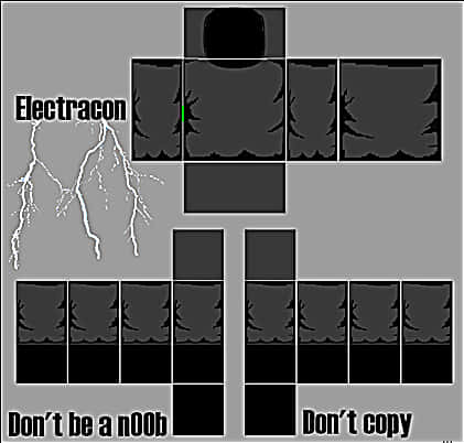 Roblox_ Electracon_ Shirt_ Template PNG