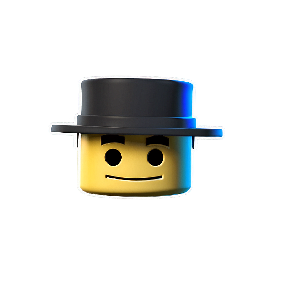 Download Roblox Face With Hat Png Eir58 | Wallpapers.com