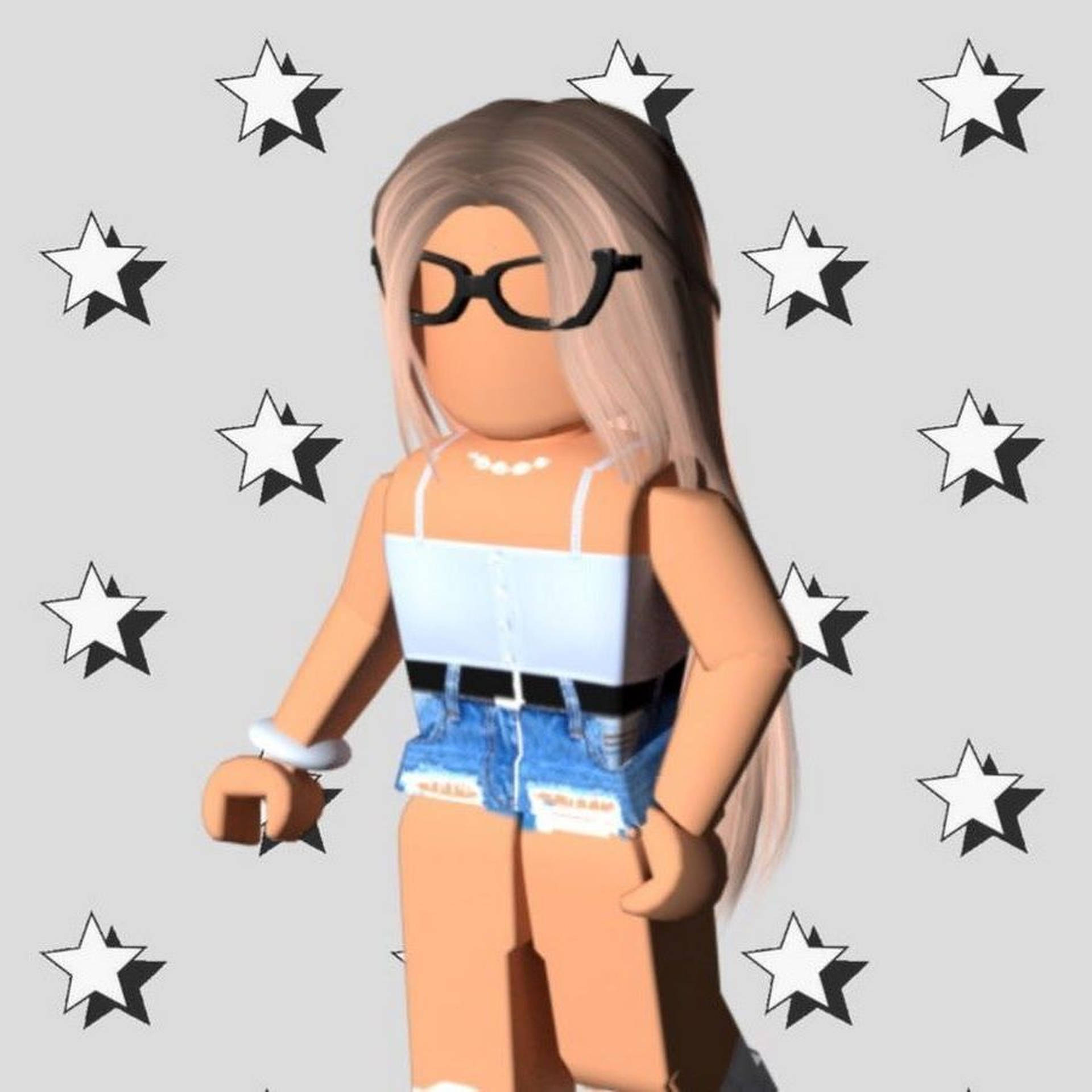Cute roblox character~!  Black hair roblox, Profile picture for girls,  Roblox pictures