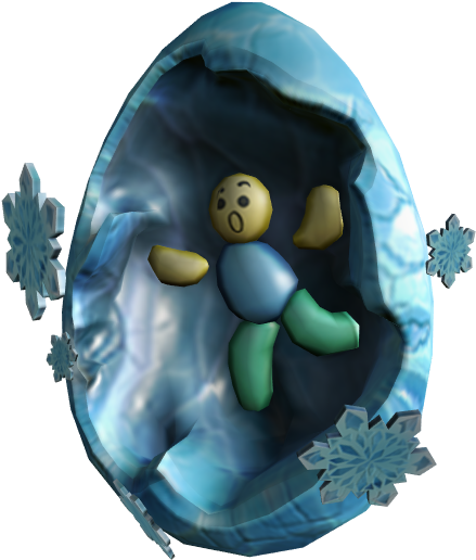 Roblox Egg Hunt Ice Cave Egg PNG