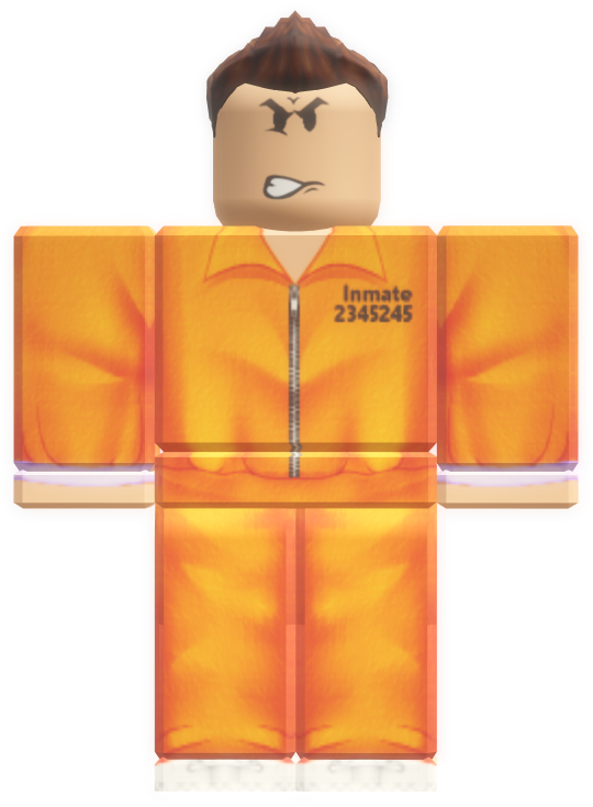 Roblox Inmate Figure PNG
