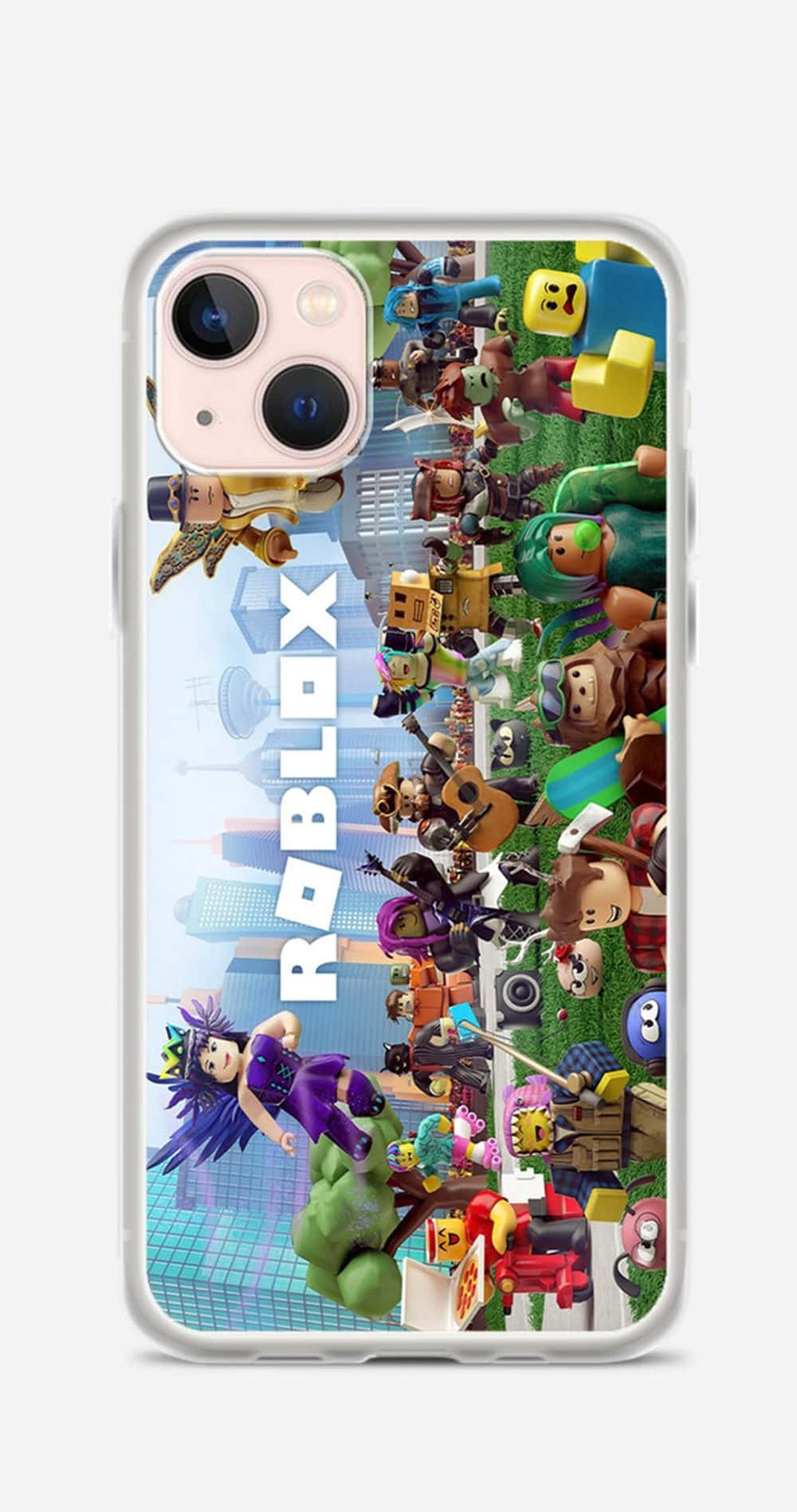 Roblox Iconic Characters Poster Iphone Wallpaper