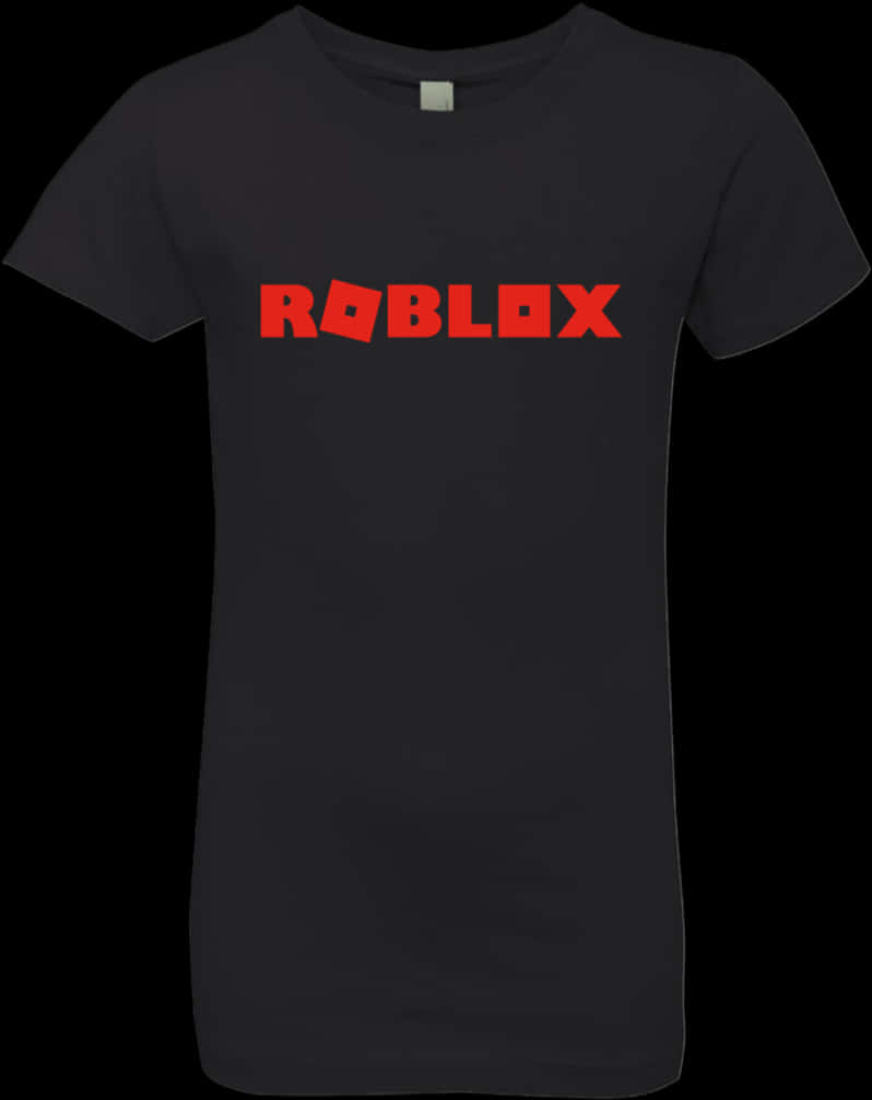 Download Roblox Logo Black T Shirt | Wallpapers.com