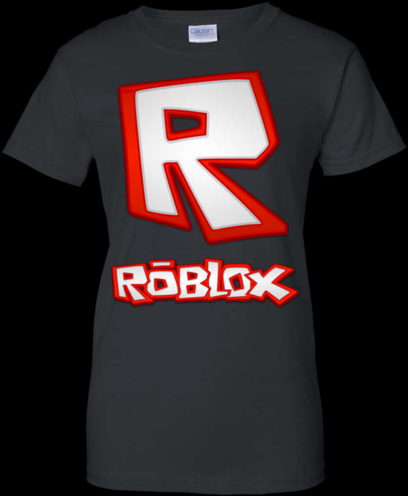 Roblox Logo Graphic T Shirt PNG