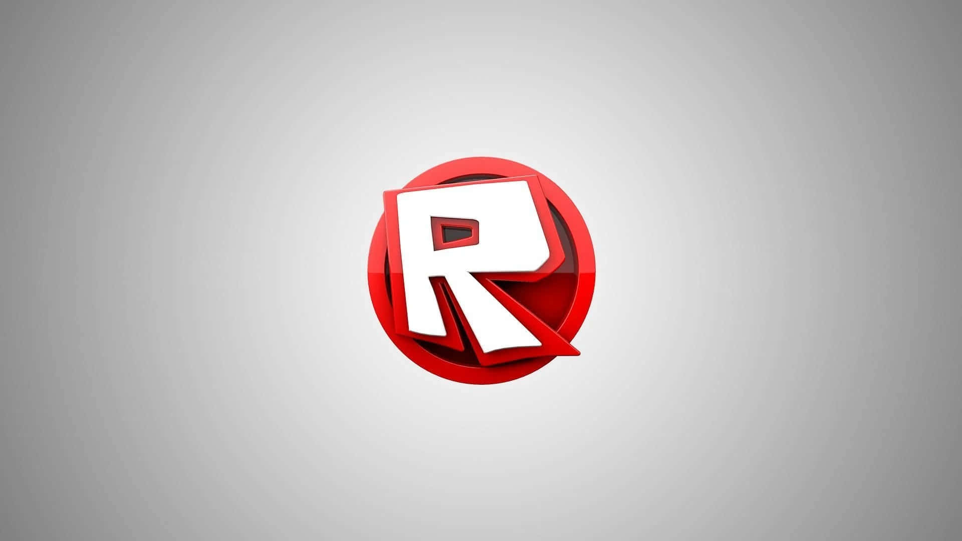 Plain Roblox Logo Wallpaper