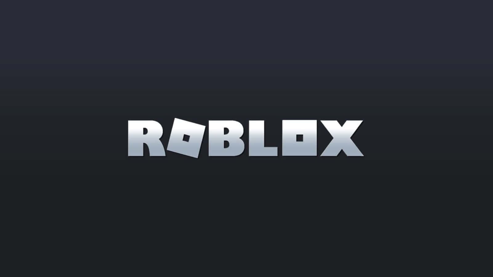 Roblox Logoon Dark Background Wallpaper