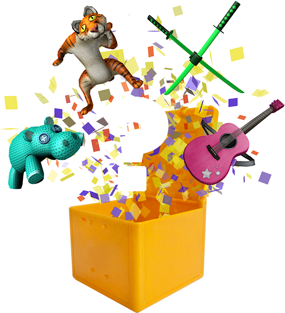 Roblox Mystery Box Reveal PNG