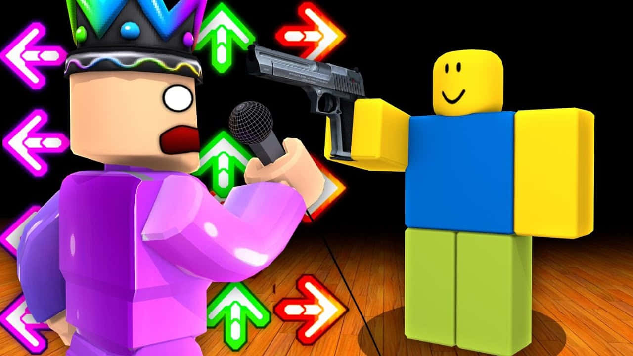 Download Check out the new noob avatar on Roblox! Wallpaper