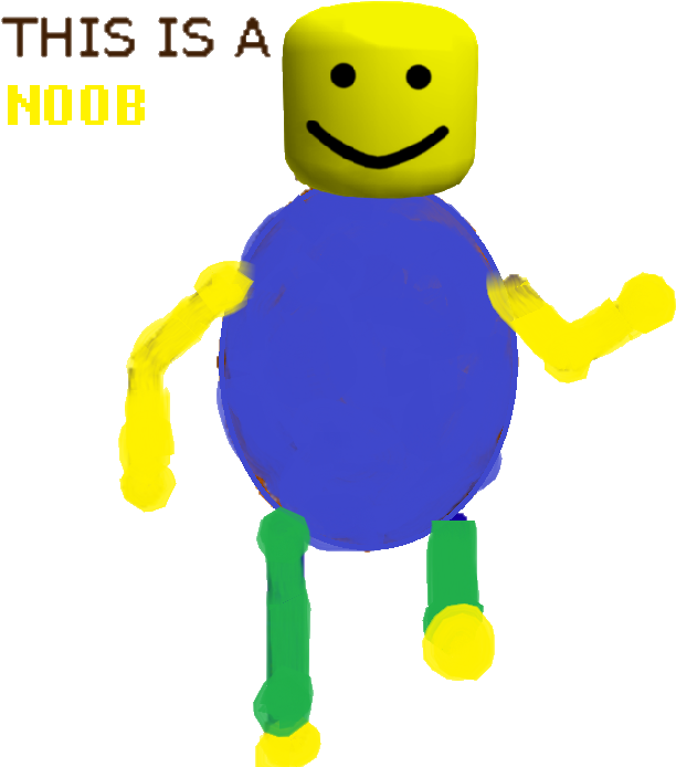 Download Roblox Noob Character Art 