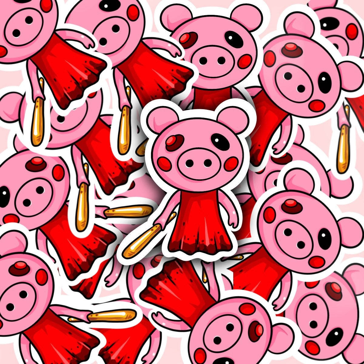 Cute Roblox Piggy Cartoon Wallpaper