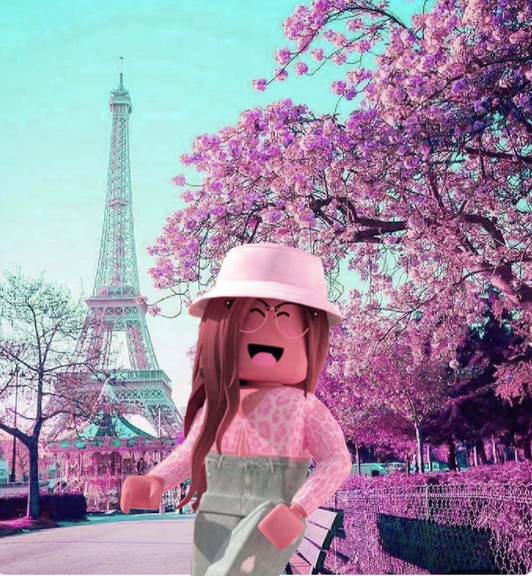 100+] Roblox Pink Wallpapers