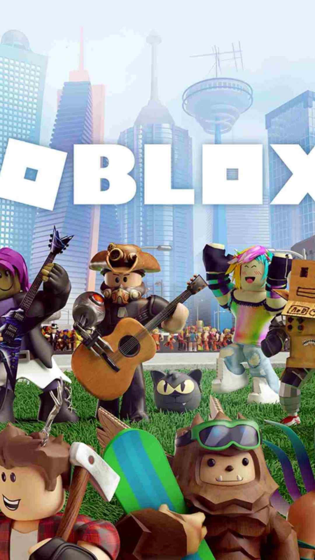 Roblox Poster Character Designs Iphone Wallpaper