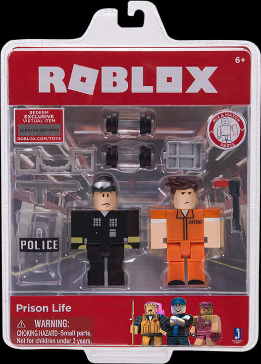 Roblox Prison Life Toy Pack PNG