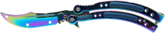 Roblox Rainbow Knife Asset PNG