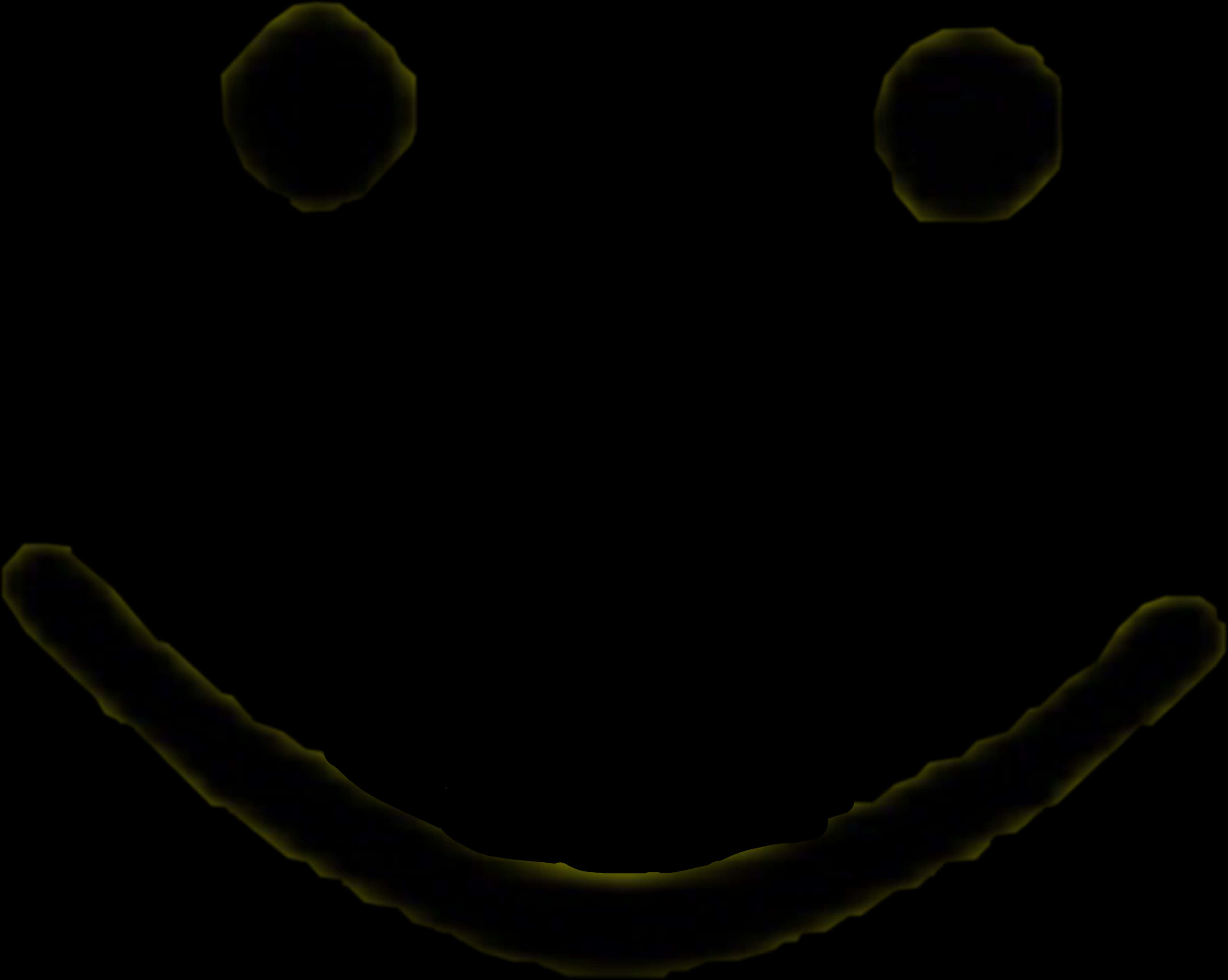 Roblox Smiling Face Graphic PNG