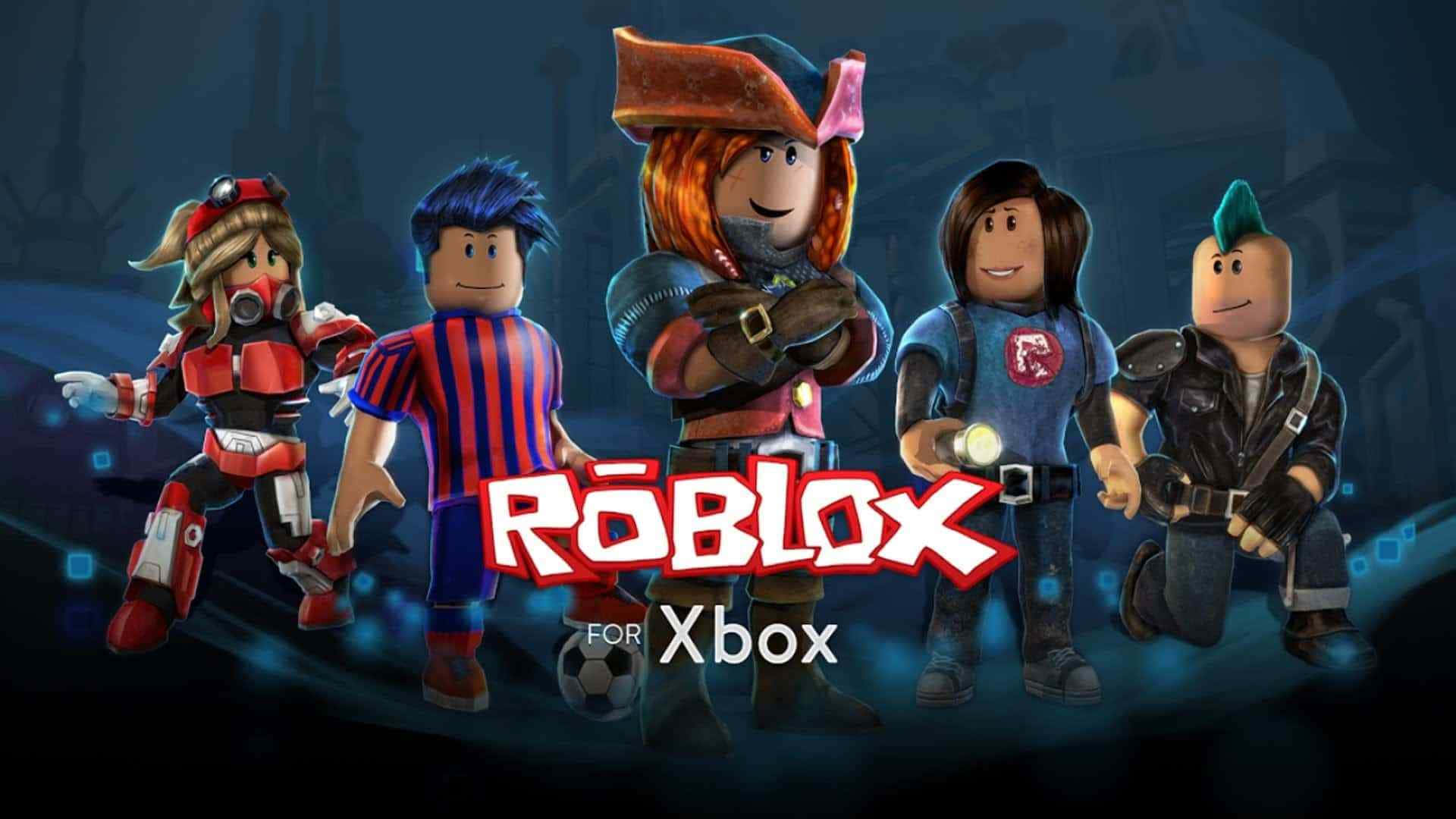 Roblox Xbox Collaboration Wallpaper