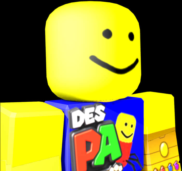 Roblox Yellow Smiley Face PNG