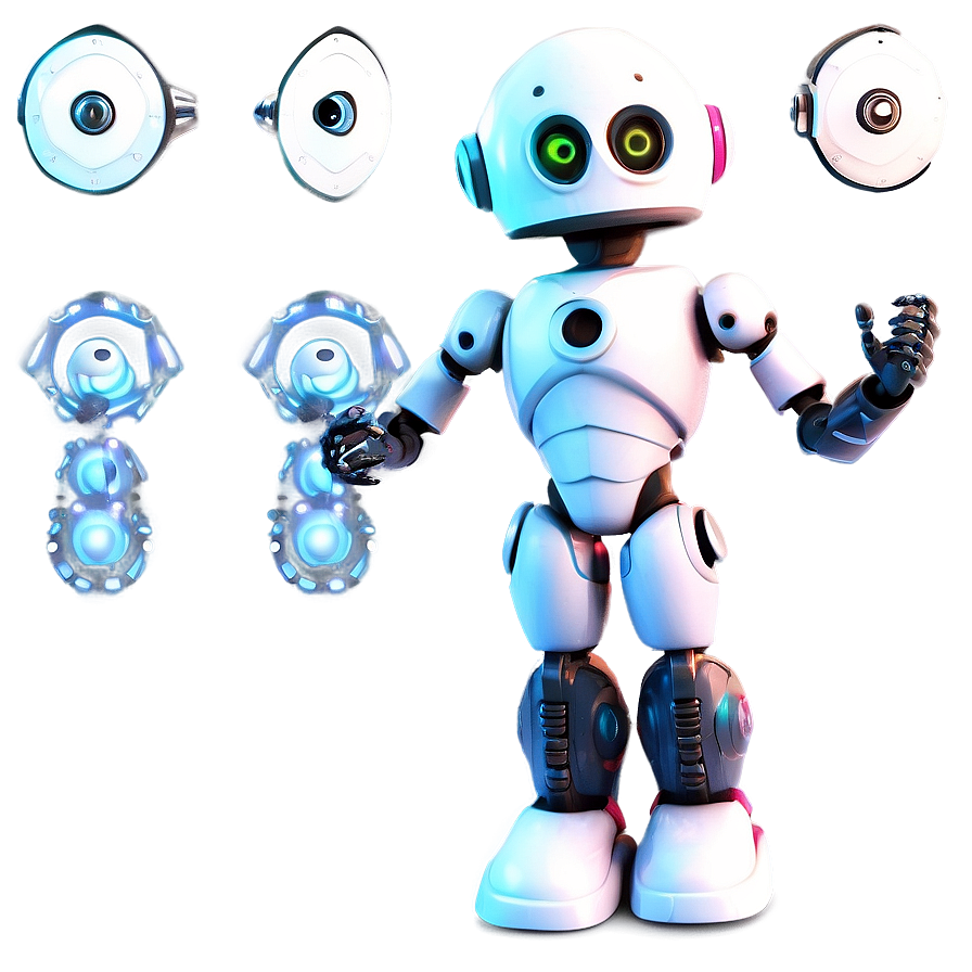 Robot And Sci-fi Cartoon Character Png 78 PNG