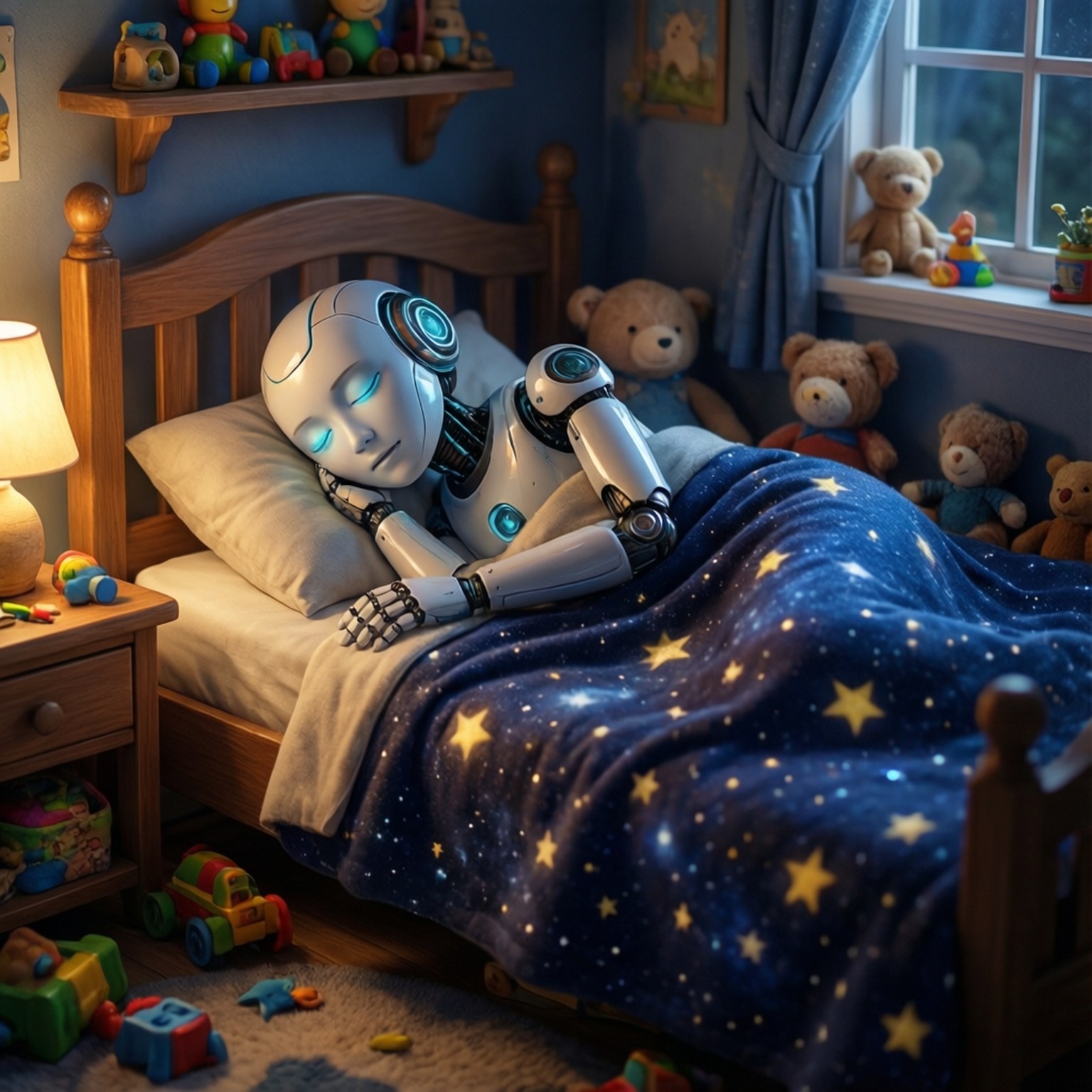 Robot Bedtijd Achtergronden