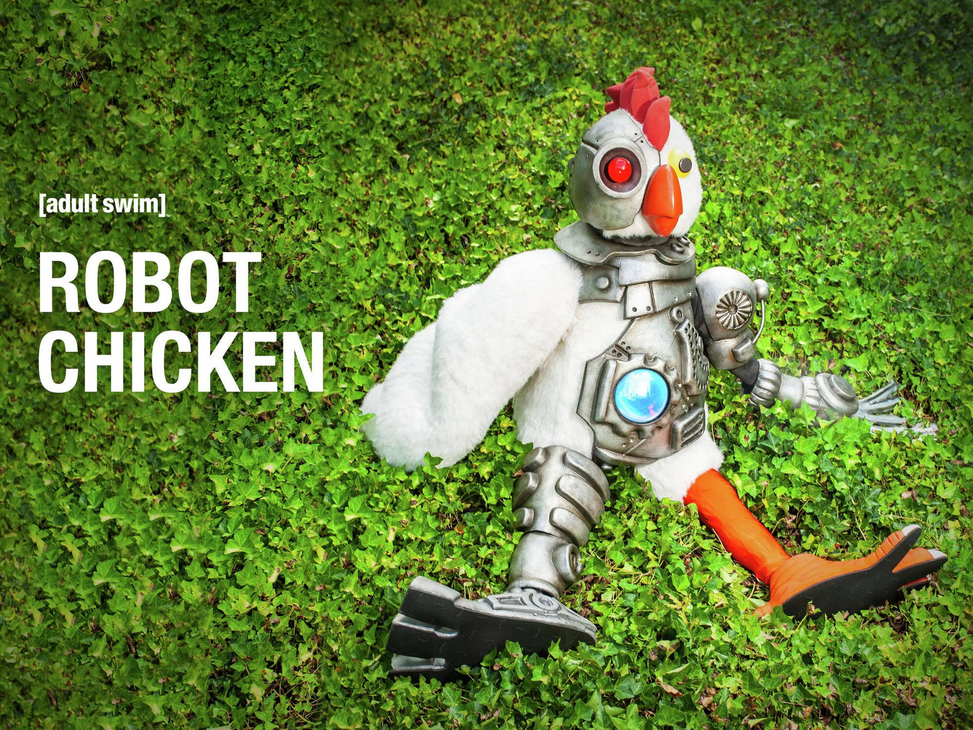 Robot Chicken Relaxing Poster Wallpaper