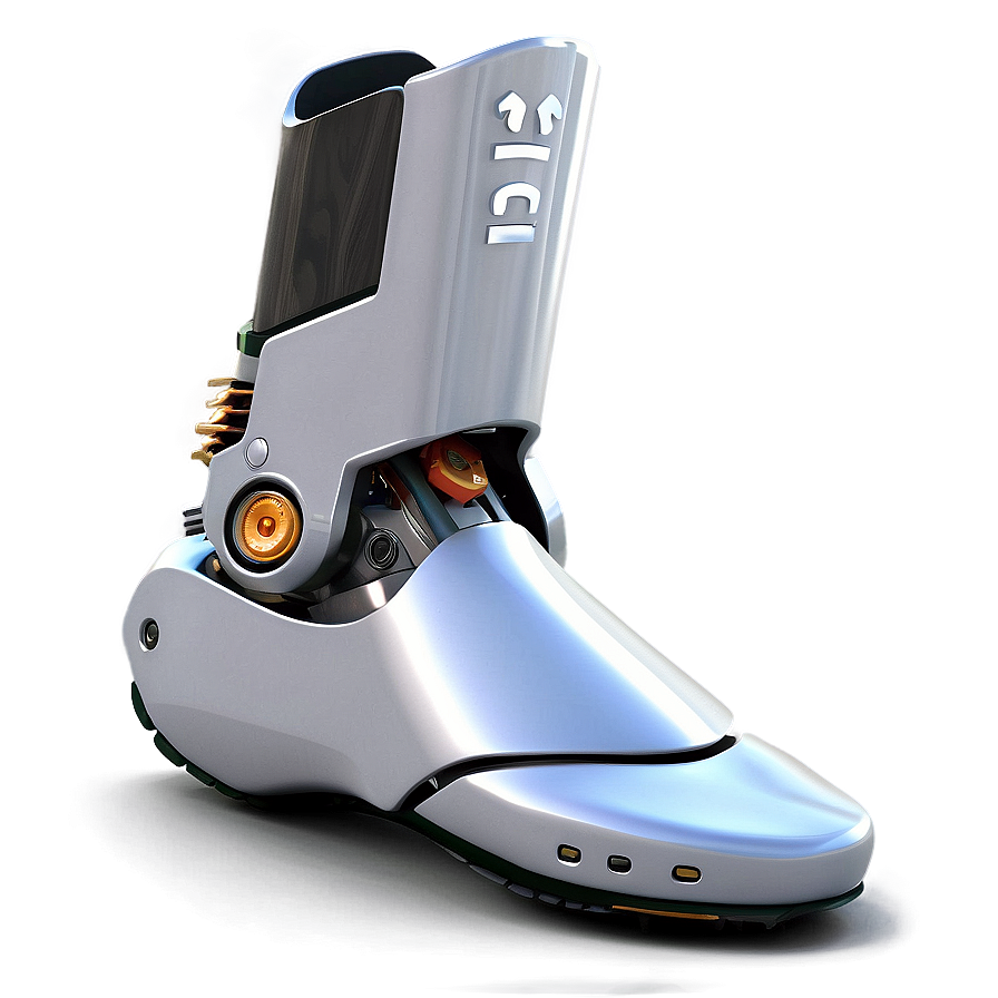 Robot Foot Design Png Wqw50 PNG