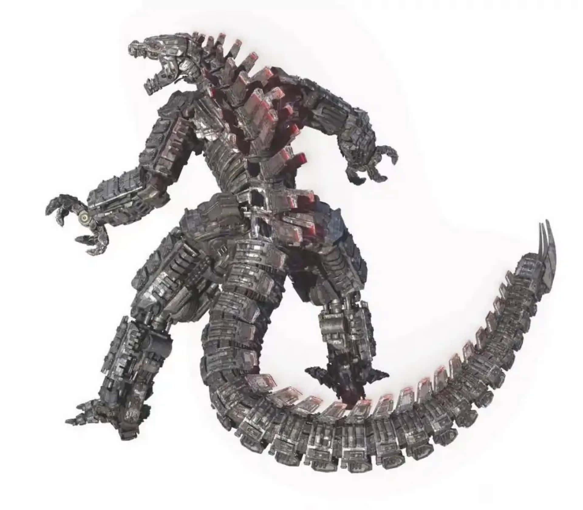 The mighty Robot Godzilla unleashing its wrath Wallpaper