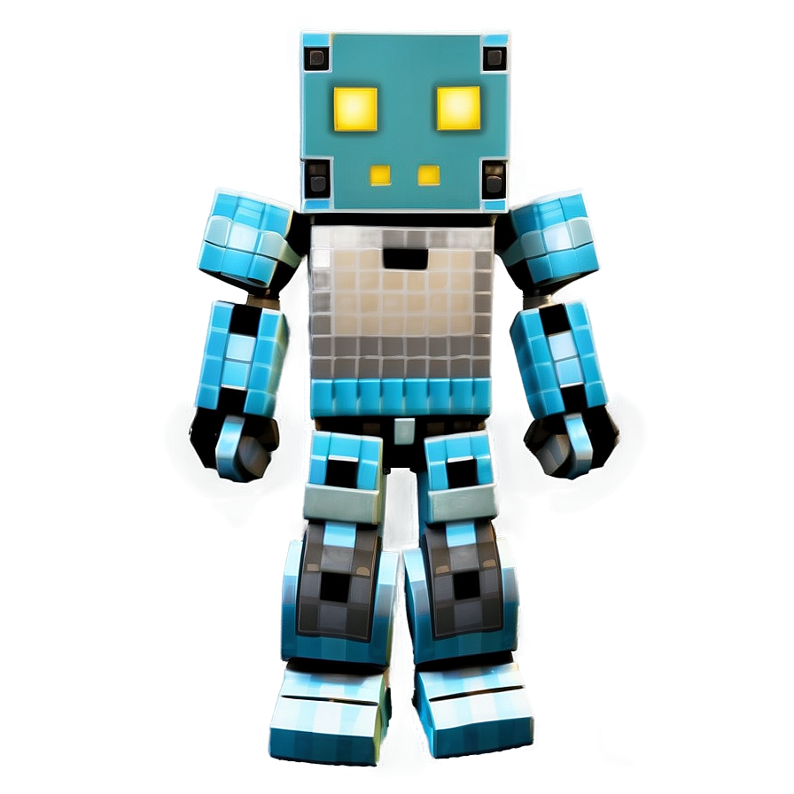 Download Robot Minecraft Skins Png 05252024 | Wallpapers.com