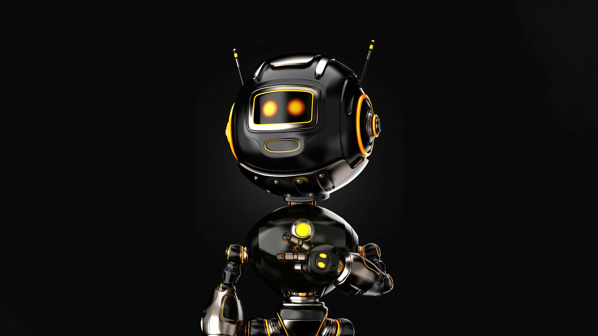 Black Robot Picture
