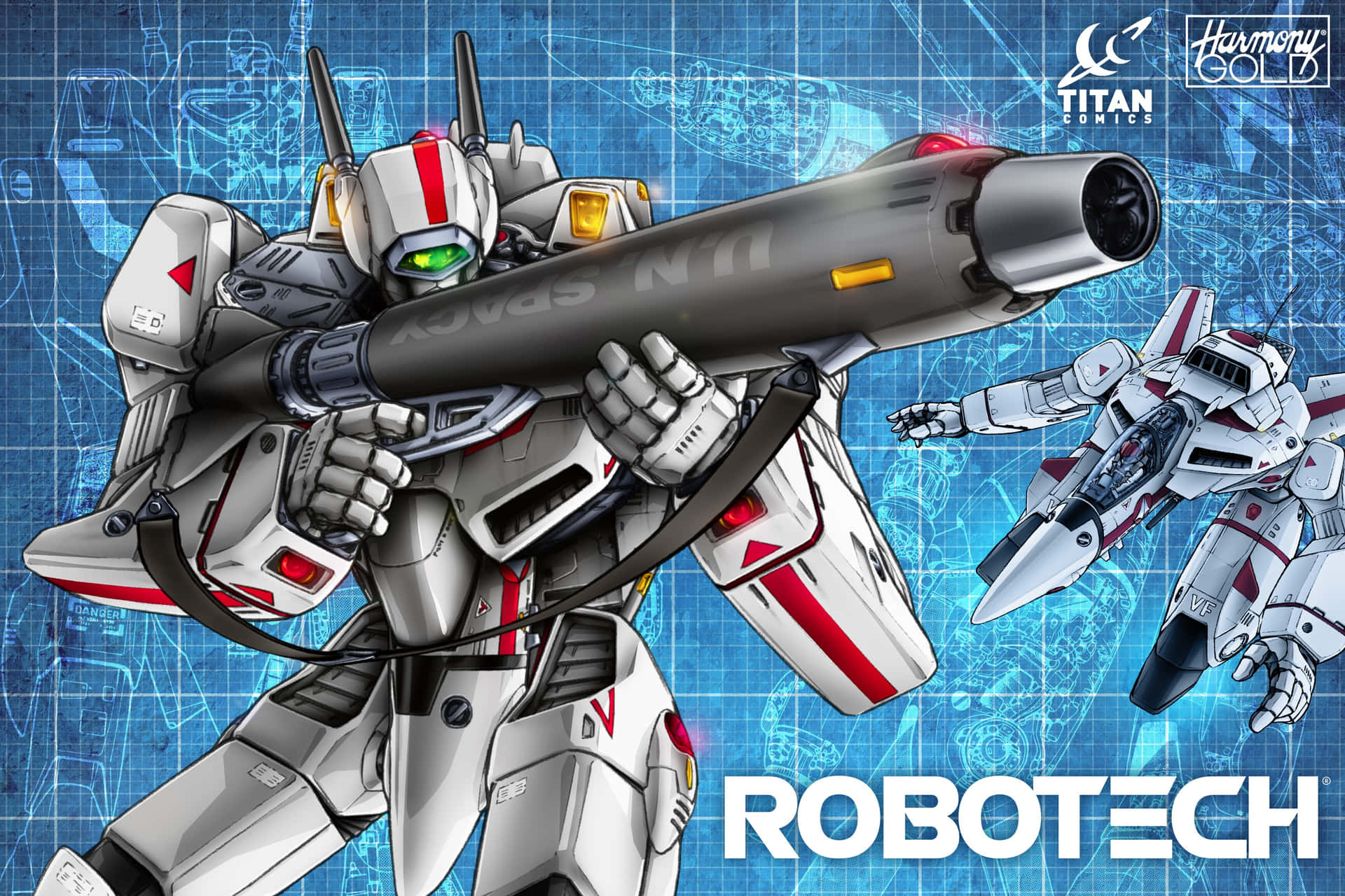 A Look Into the Vast Robotech Universe Wallpaper