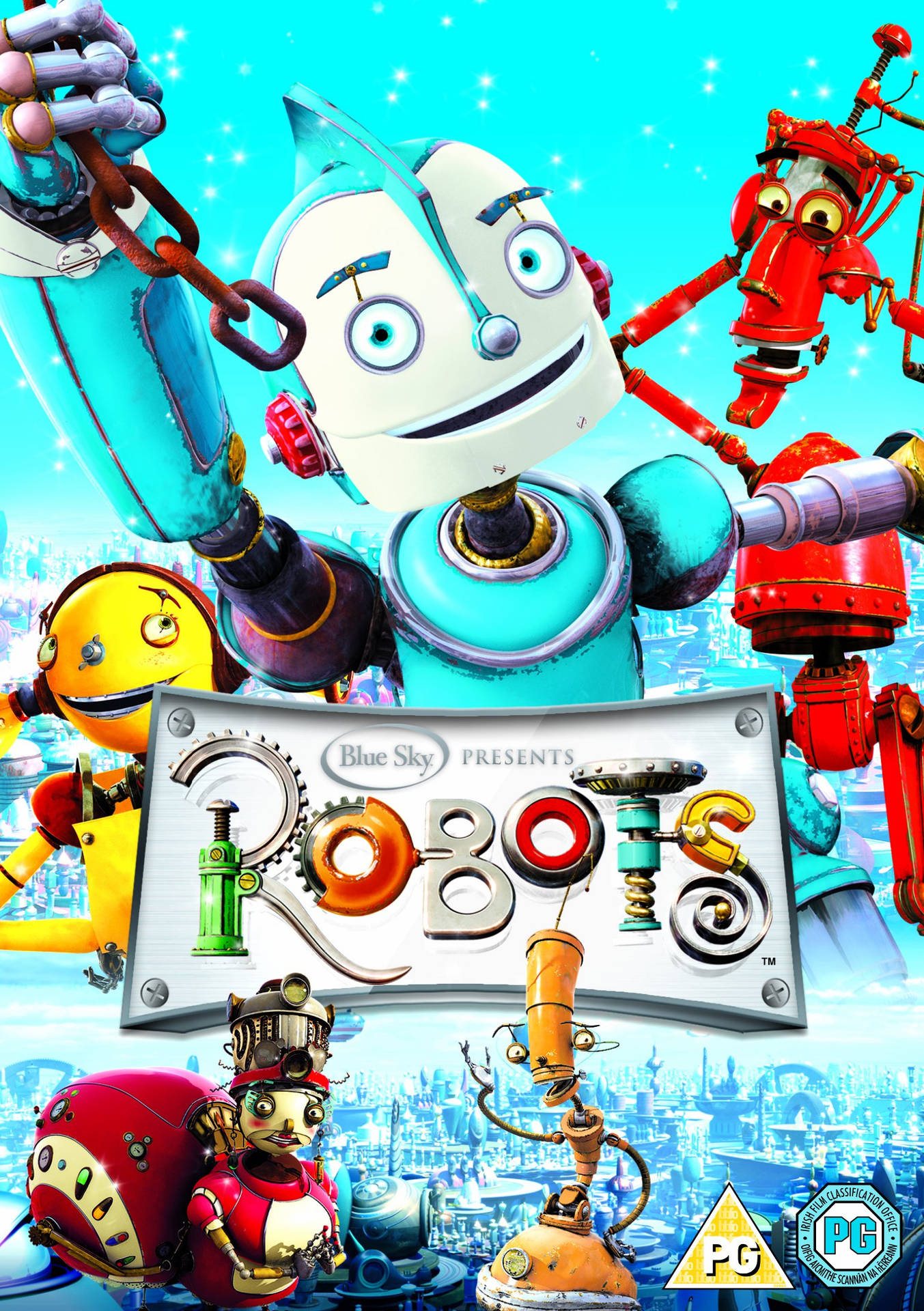 Robots Promotional Poster Wallpaper