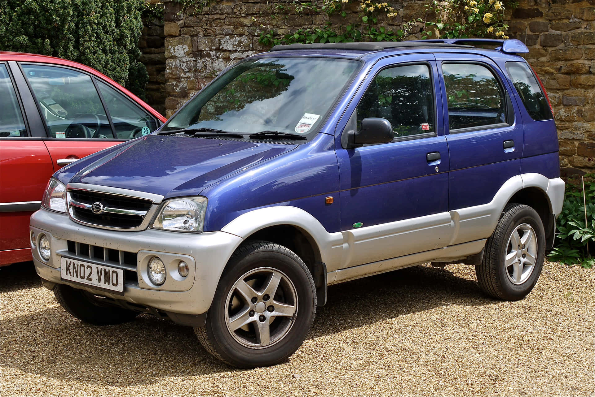 Robust Daihatsu Terios Dominating The Outdoors Wallpaper