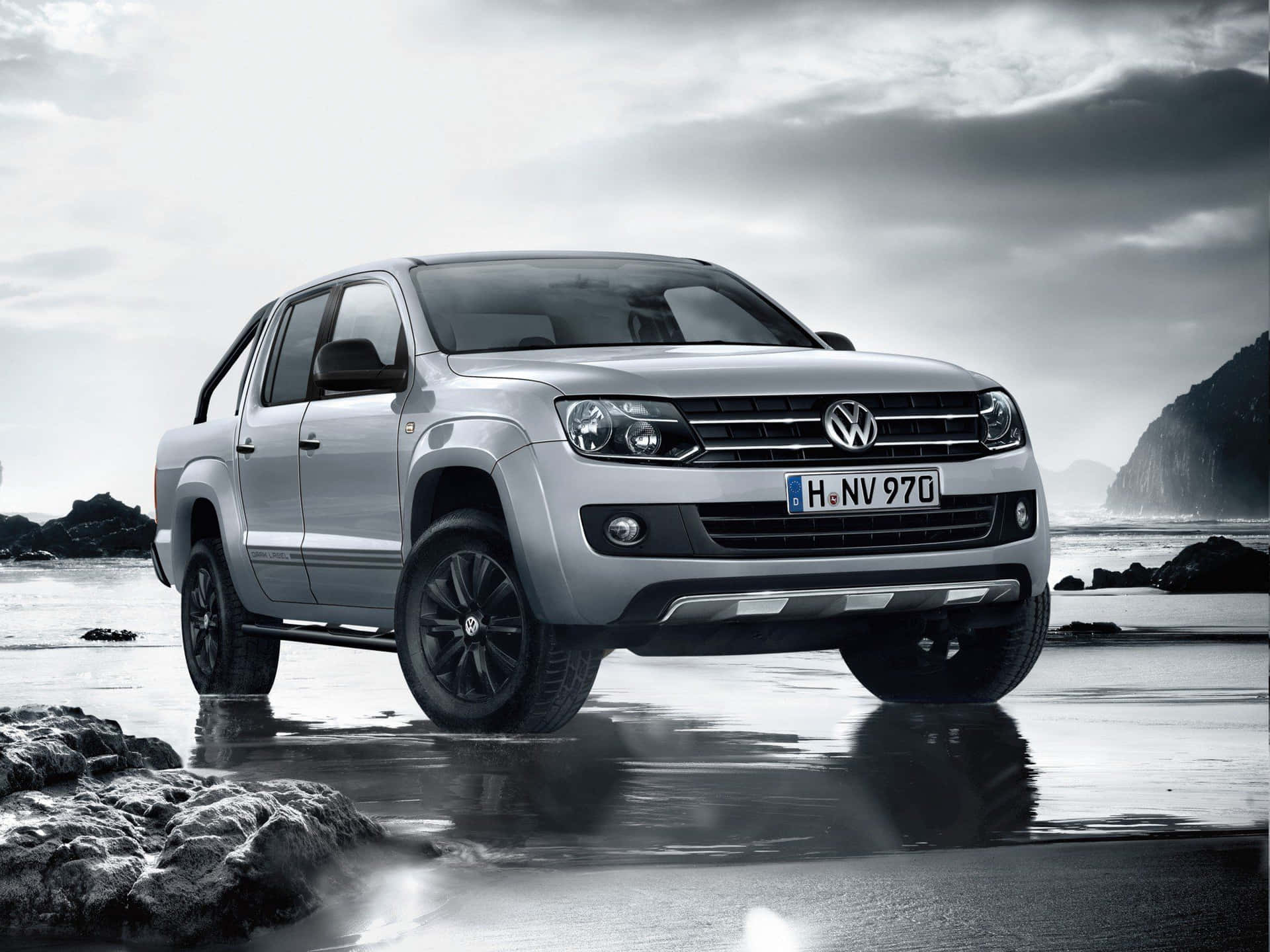 Robust Volkswagen Amarok Adventure In The Wilderness Wallpaper