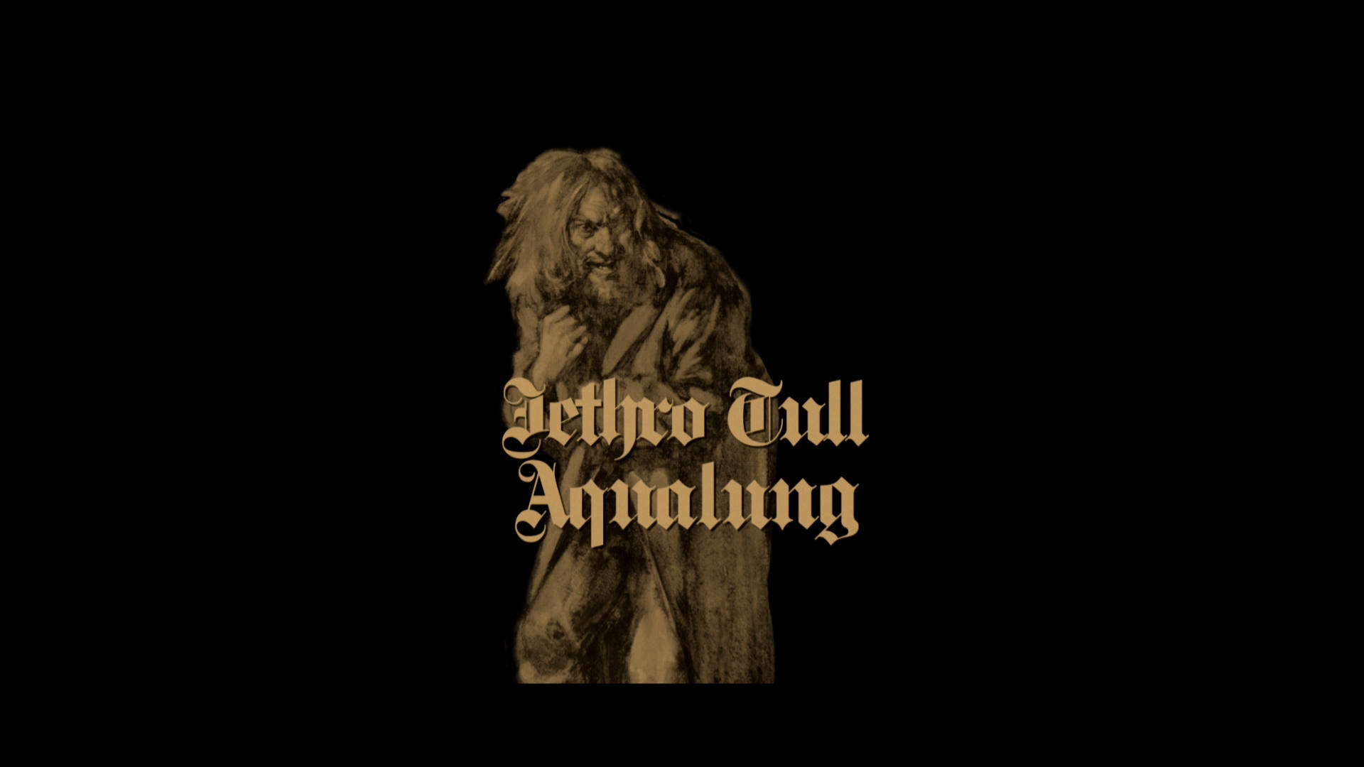 Rock And Roll Band Jethro Tull Aqualung Minimalist Illustration Picture