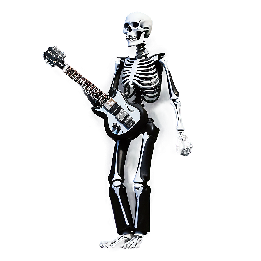 Rock And Roll Skeleton Png 60 PNG