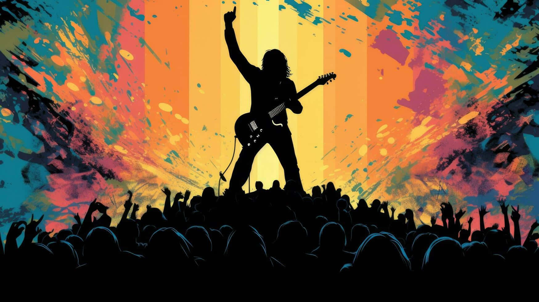 Rock Concert Energy Wallpaper