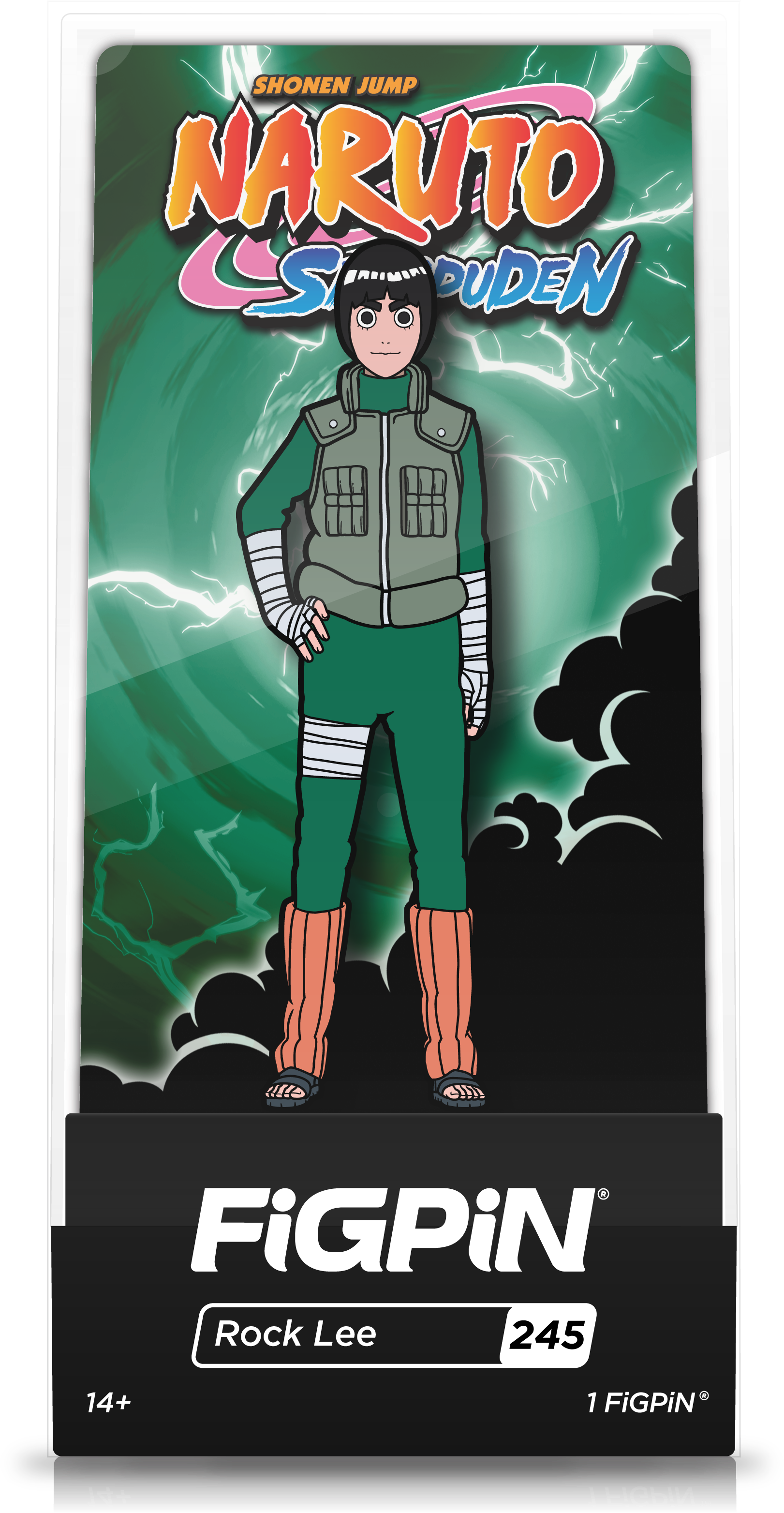 Rock Lee Figpin Packaging PNG