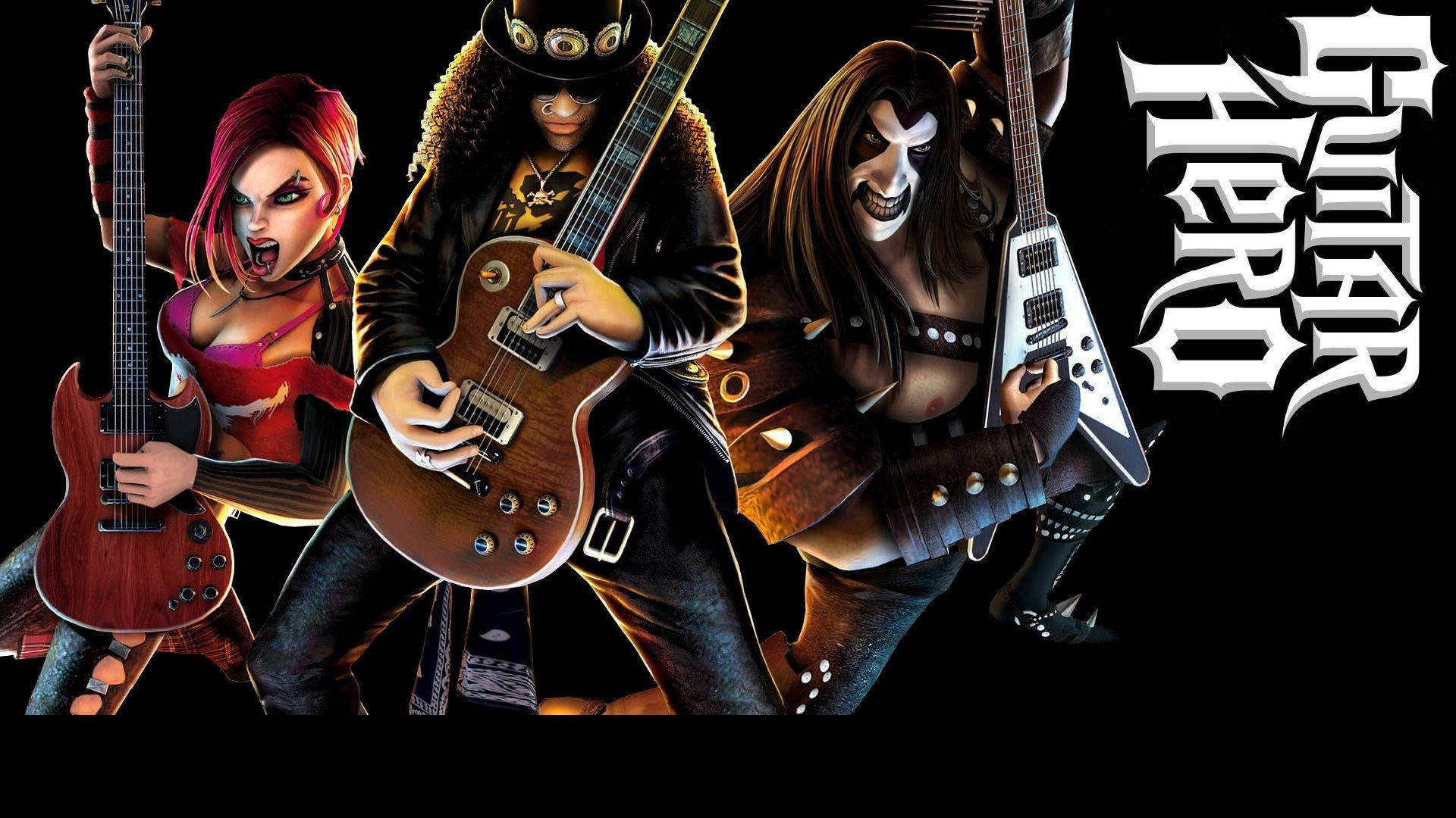 Rock Legends Of Guitar Hero Background