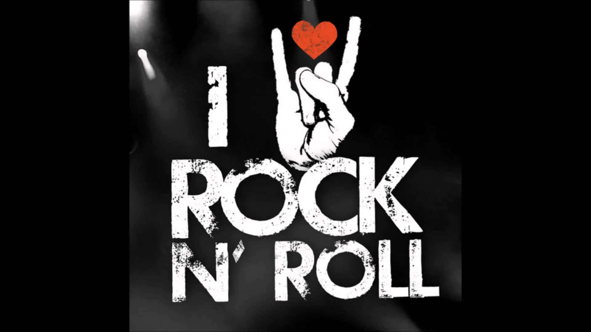 Jegrock N Roll'er - Jeg Elsker Rock N Roll. Wallpaper