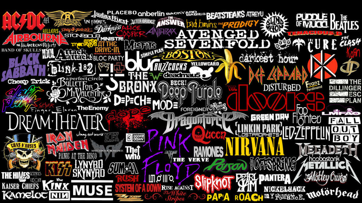 Feierehart Mit Rock 'n' Roll Wallpaper