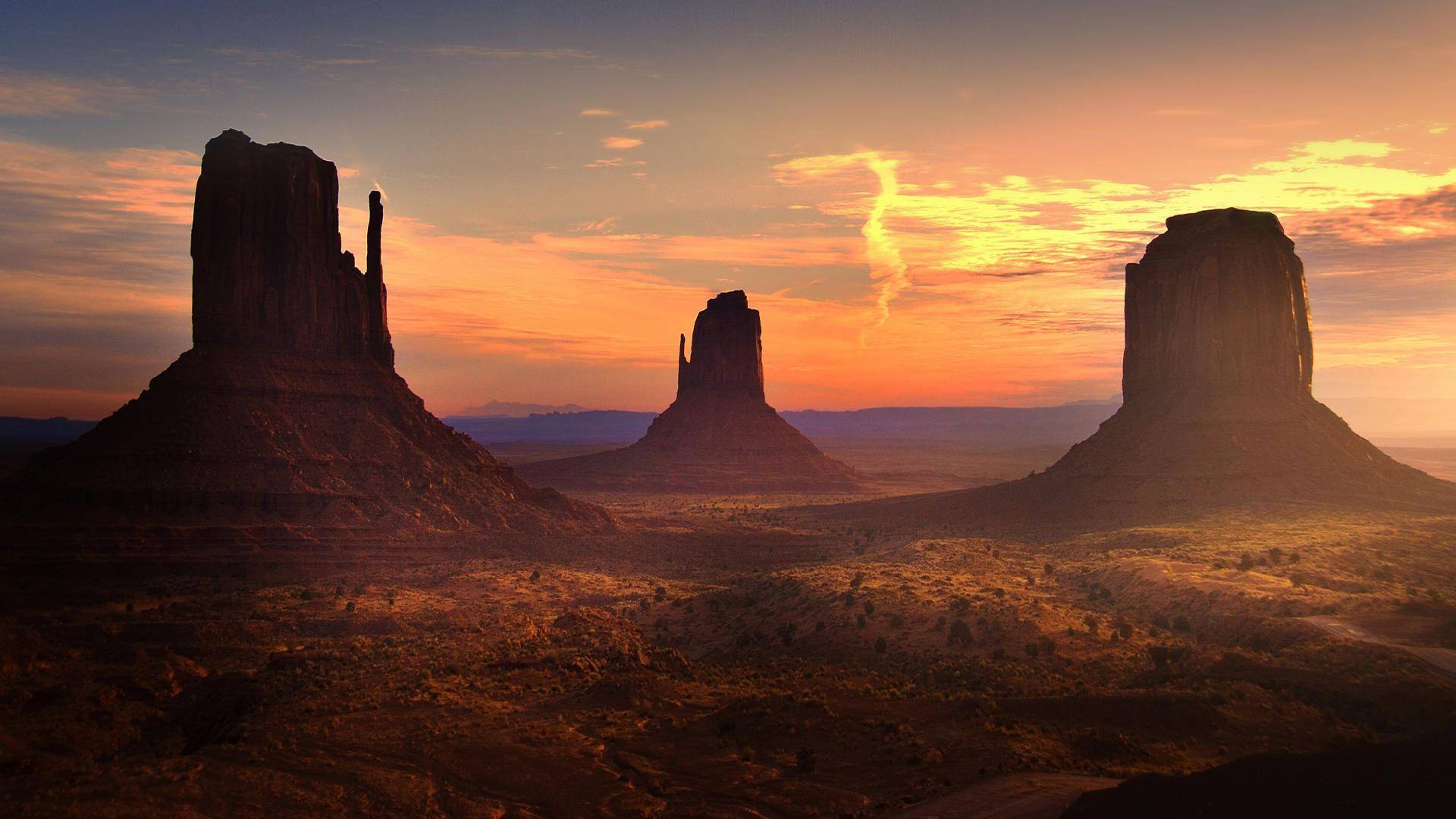 Monument Valley 1920 X 1080 Wallpaper