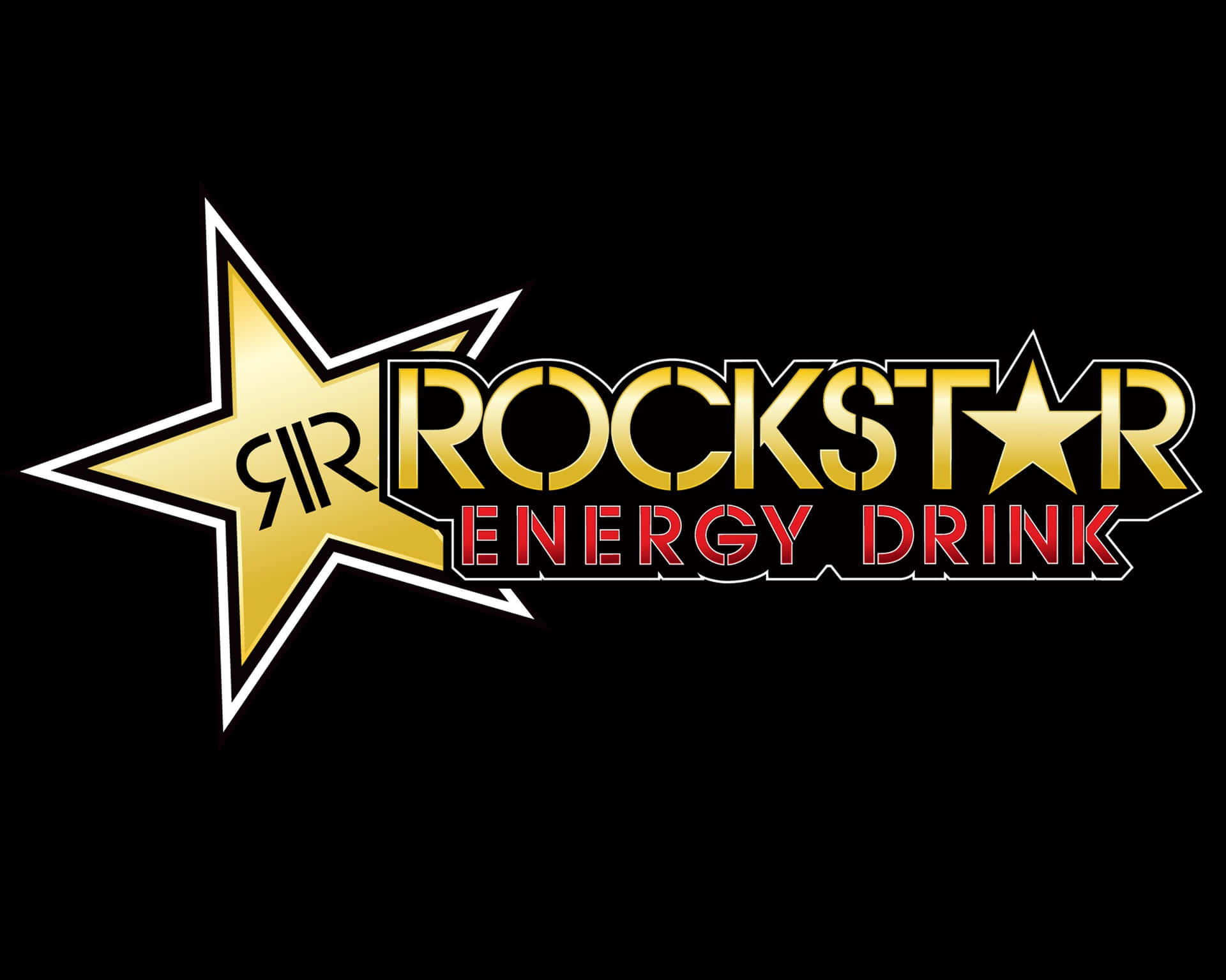 Posterpubblicitario Di Rock Stars Energy Drink. Sfondo