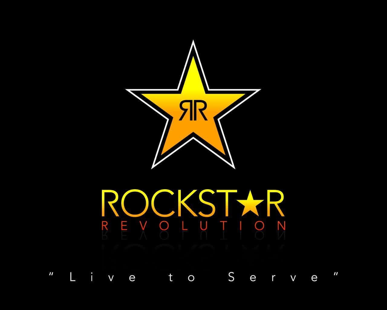 Rock Stars Revolution Graphic Design Wallpaper
